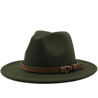 Nouveau chapeau Fedora pour femmes et hommes avec ruban en cuir, élégant pour homme et femme, chapeau à large bord pour l'hiver et l'automne, chapeau jazz, chapeau de cérémonie, chapeau panama, sombrero