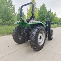 Tracteur agricole 4x4 série TD 90-160 CV avec cabine fermée, boîte de vitesses 16F+8R et prise de force (PTO)