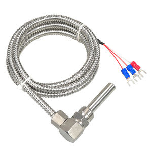Capteur de Température Industriel <span class=keywords><strong>Pt100</strong></span> <span class=keywords><strong>200</strong></span>°<span class=keywords><strong>C</strong></span> M16 Montage par <span class=keywords><strong>C</strong></span>âble Type L Haute Précision pour Moteurs et Paliers - Product Image 6