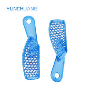 ถาดพิมพ์ฟันแบบใช้แล้วทิ้ง ถาดพลาสติกสำหรับทำฟันปลอม อุปกรณ์พิมพ์ฟัน/ช่องปาก สามารถฆ่าเชื้อด้วยอุณหภูมิสูงได้ - Product Image 3