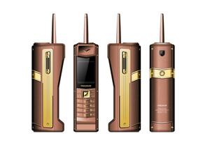 <span class=keywords><strong>Retro</strong></span> di Lusso Del Telefono Mobile Classico Con Antenna Banca di Potere 5400mah Lungo Standby Voice Changer Quadrante Lista Nera Cellulare - Product Image 2