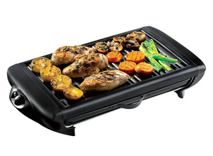 Grill électrique de table sans fumée Aifa, multifonction, plaque de cuisson électrique Teppanyaki, <span class=keywords><strong>2</strong></span> brûleurs, <span class=keywords><strong>plancha</strong></span> grill plate - Product Image 3