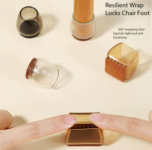 Protège-pieds <span class=keywords><strong>de</strong></span> table silencieux haute transparence, protections pour tables et chaises, patins en feutre antidérapants pour pieds <span class=keywords><strong>de</strong></span> <span class=keywords><strong>chaise</strong></span>, capuchons antidérapants pour pieds <span class=keywords><strong>de</strong></span> <span class=keywords><strong>chaise</strong></span> - Product Image 5
