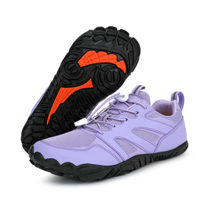 Zapatos de senderismo descalzos deportivos para <span class=keywords><strong>mujer</strong></span> con logotipo personalizado de fábrica, zapatos de senderismo para hombre, caja de punta ancha transpirable para <span class=keywords><strong>verano</strong></span> - Product Image 2