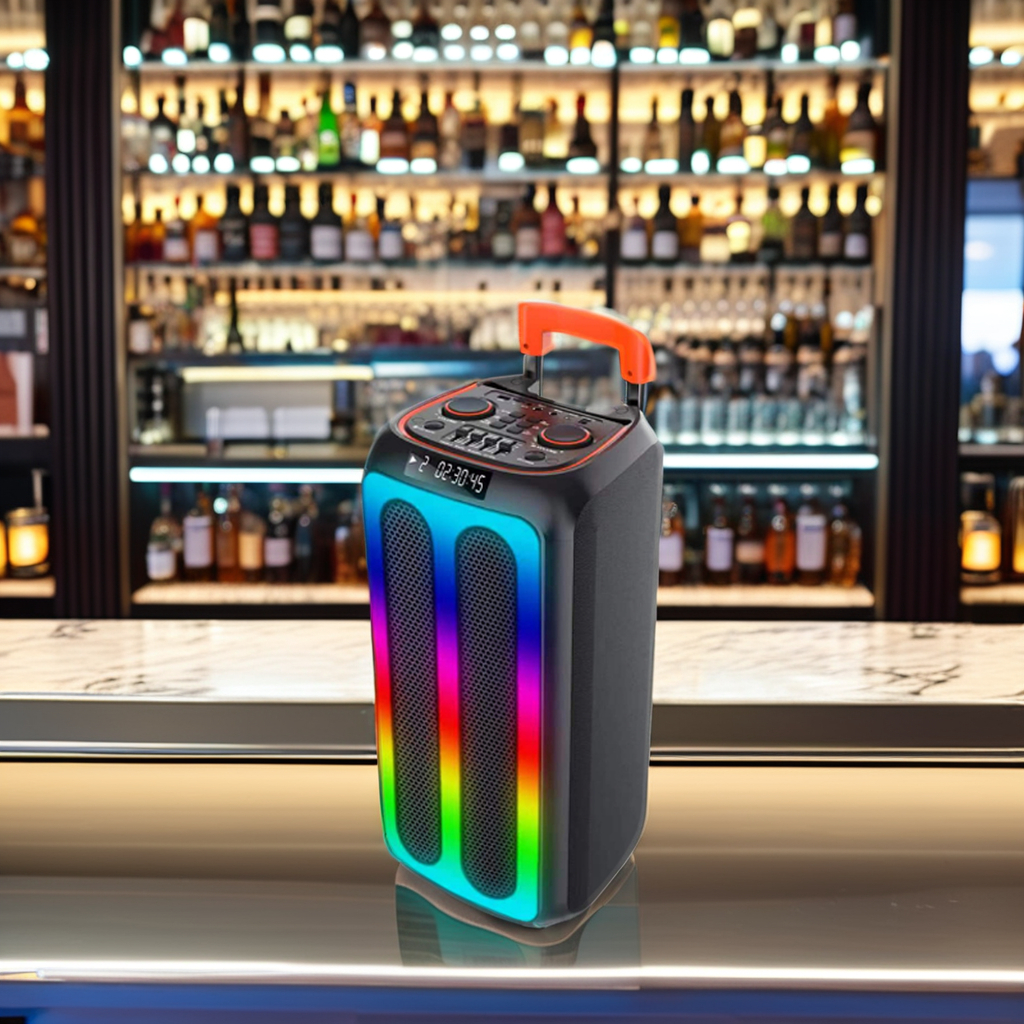 brudo 8 inch bluetooth speaker wireless