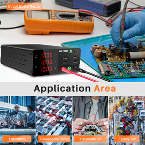 Alimentation électrique numérique de précision KUAIQU <span class=keywords><strong>R</strong></span>-SPS10010-232 haute puissance 1000W 0~100V 0~10A 110V/220V, prise US/EU/AU - Product Image 4