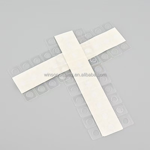 โรงงานผลิตแท็บแขวนแบบติดกาวในตัว ขายส่งแท็บพลาสติกแบบพับได้สำหรับร้านค้าปลีก - Product Image 2