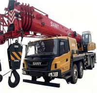 Grue mobile d'occasion 80 tonnes, équipement de levage lourd de seconde main
