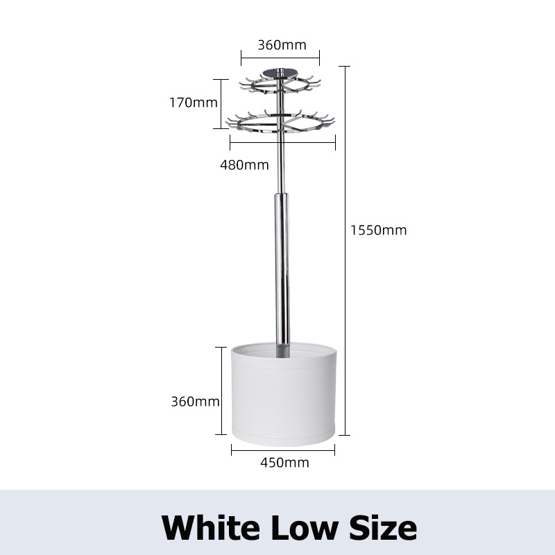 Porte-ceinture seau blanc