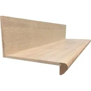 Gỗ Sồi Veneer Ván Ép Như Gỗ Cầu Thang Riser