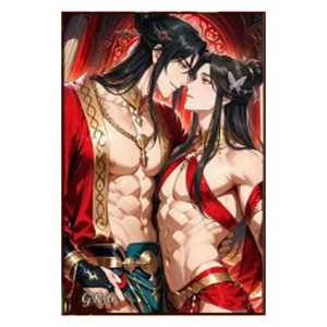 100 Tarjetas de Papel Heaven Official's Blessing Tianguancefu, Tarjetas CCG <span class=keywords><strong>Gay</strong></span> Masculinas, <span class=keywords><strong>Anime</strong></span>, Transmisión en Vivo, Venta al Por Mayor - Product Image 4