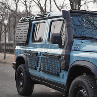 Zhous Design 4X4 Offroad en alliage d'aluminium Kit de plaque de panneau Molle d'expansion de fenêtre latérale de voiture pour Ineos Grenadier