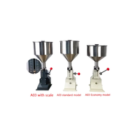 Machine de remplissage manuelle pour lotions et crèmes, remplisseuse de bouteilles à piston pour shampoing, miel, détergent liquide