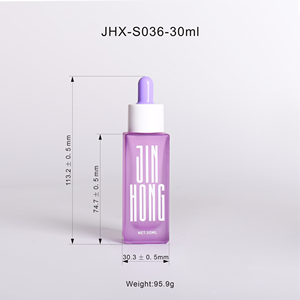 Botella con Gotero Cosmético Vacía de 30 ml, Envase de Vidrio Esmerilado para Concentrado Facial, Fluido Reparador y Potenciador de la Piel - Product Image 6