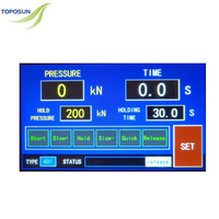 TPS-ZHY série Laboratoire Minéral, Minerai de Mine Prétraitement D'échantillon Presse Machine, Presse Hydraulique avec de L'acide Borique, Anneau En Acier etc. Moule