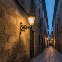 Farol Wall Palacio FAROL FERNANDINO LED CLÁSICO Y ELEGANTE, Farola Urbana LED para Jardín, Uso en Exteriores, IP66, Construcción de Aluminio, 30W-150W