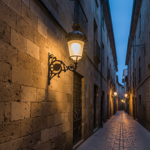 Farol Wall Palacio FAROL FERNANDINO LED CLÁSICO Y ELEGANTE, Farola Urbana LED para Jardín, Uso en Exteriores, IP66, Construcción de Aluminio, 30W-150W - Product Image 1