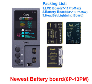 Qianli icosy cộng với LCD màu gốc sửa chữa lập trình cho điện thoại 11 12 13 14 XR xsmax XS 8P 8 7P 7 rung cảm ứng sửa chữa - Product Image 3