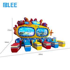 เครื่องเกมอาร์เคดแบบหยอดเหรียญสำหรับเด็ก 6 คน เล่นได้ทั้งพ่อแม่ลูก รุ่นคุณภาพสูงจาก BLEE สำหรับศูนย์การค้า - Product Image 4