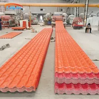 Lámina de Techo de Resina Sintética ASA Anticorrosiva para Villas, Tejas para Techos de PVC, Muestra Gratuita, Resistente al Calor y a la Corrosión