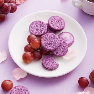 Biscuits Oreo 194g, biscuits aux fruits, saveur de cerisier, pamplemousse/rose, collation pour enfants, biscuits sandwich - Product Image 6