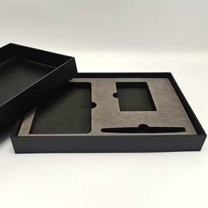 Scatole Regalo Personalizzate di Lusso con Finitura Nera Opaca, Base in Carta Artistica, Vassoio in EVA Goffrato, Stampa Personalizzata, Riciclabili - Product Image 4