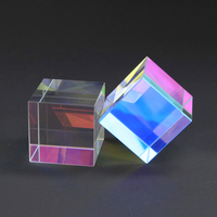 Verre optique personnalisé, nouveau, fabricant chinois, prisme xcube 30MM avec boîte-cadeau