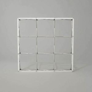 Reusable Pop-up Display Stand with Thickened Aluminum Alloy <b>Frame</b> and Replaceable Screen 230x230cm Scrolling - Product Image 6
