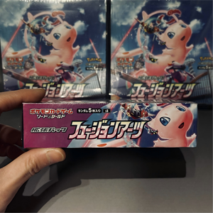 Caja Sellada de Cartas Coleccionables Pokémon S8 Fusion Arts Japonesas para Aficionados, Colección de Cartas Holo Raras de <span class=keywords><strong>Mew</strong></span> Vmax, Regalo para Aficionados - Product Image 4