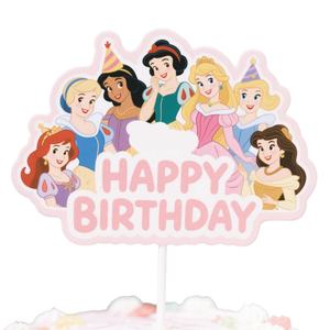 Decorazioni per <span class=keywords><strong>Torta</strong></span> di Compleanno Principessa - Accessori e Forniture per Decorazione Torte da Bambina - Product Image 5