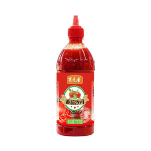 Sauce tomate savoureuse et savante de fabrication chinoise, idéale <span class=keywords><strong>pour</strong></span> les chariots de cuisine, en petite bouteille, facile à utiliser, en promotion. - Product Image 1