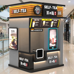 Distributore Automatico di Bubble Tea con Braccio Robotico Intelligente per Bevande Fredde, Caffè e Tè al Latte Boba - Produttore - Product Image 1