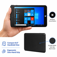 Tablette PC tactile 8 pouces Windows 10 personnalisée en gros, ordinateur portable mince pour usage commercial, bureautique et travail mobile