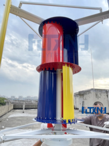 Venta Directa de Fábrica de Turbinas Eólicas Verticales Grandes para una Generación de Energía Eficiente, Generador de 10kw, Windkraftanlage de 5kw - Product Image 6