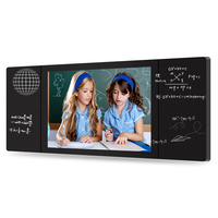 Écran interactif intelligent de 85 pouces pour salle de classe, tableau à dessin nano, noir