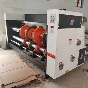 Bán tự động chuỗi thức ăn tấm carton tấm flexo in slotter máy - Product Image 2