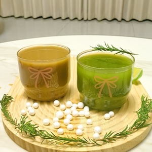 Ly cà phê/latte/đồ tráng miệng/bánh pudding kiểu Mỹ phong cách gia đình, chịu nhiệt cao, thiết kế sáng tạo, có thể xếp chồng lên nhau - Product Image 2