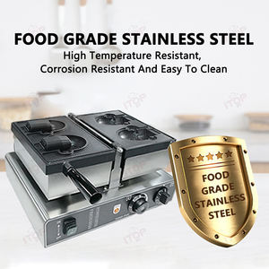 Fabbrica della Cina commercio orso torta Waffle Maker/automatico Taiyaki macchina/farcito macchina <span class=keywords><strong>per</strong></span> fare la torta - Product Image 3