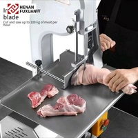 Scie à os électrique commerciale pour la découpe de viande congelée, de côtes de porc et de pattes de porc