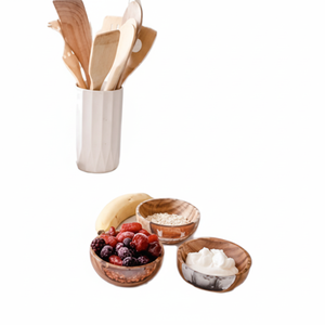 Bol à noix en résine époxy multicolore Bol à vaisselle Bol de voyage pliable en silicone Bol à légumes pliable - Product Image 1