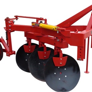 Charrue à disques à profondeur réglable, 3 disques, équipement agricole de labour, construction durable, haute efficacité - Product Image 4