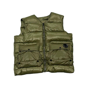 سترة رجالية بدون أكمام عالية الجودة بتصميم عصري مع سحاب للإغلاق، ملابس خارجية للشتاء، سترة دافئة جديدة للرجال - Product Image 3