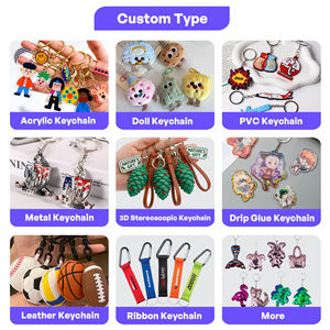 Mosquetón Acrílico Transparente 3D Personalizable <span class=keywords><strong>de</strong></span> Alta Calidad, Creativo y Ecológico <span class=keywords><strong>de</strong></span> Ujoy Gift Factory, con Personajes <span class=keywords><strong>de</strong></span> Anime y Dibujos Animados - Product Image 2