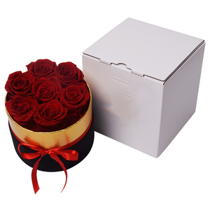 Factory Preserved Flower <strong>Gift</strong> <strong>Box</strong> Eternal Rose Elegant <strong>Present</strong> for Valentine's Day Christmas Thanksgiving Chinese New Year Years - Product Image 3