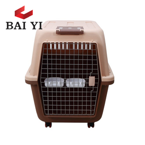Modern <strong>Plastic</strong> Pet Carrier <strong>Dog</strong> Flight Cage &amp; <strong>Crate</strong> with <strong>Plastic</strong> Tray-OEM/ODM Available - Product Image 3