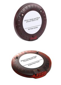 Système d'appel client pour restaurant, base de charge double sans fil avec 20 bipeurs pour l'appel en milieu hospitalier et l'utilisation en zone de restauration - Product Image 2