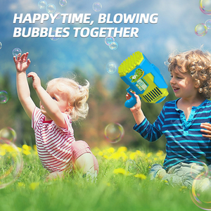 Pistolet à bulles Bazooka Gatling <span class=keywords><strong>73</strong></span> trous pour lapin et dinosaure, pistolet électrique chargeant les jouets pour enfants - Product Image 6