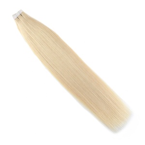 Extensiones <span class=keywords><strong>de</strong></span> Cabello Natural Remy Virgen Humano Real Rubio <span class=keywords><strong>60</strong></span> con Cinta Adhesiva - Product Image 3