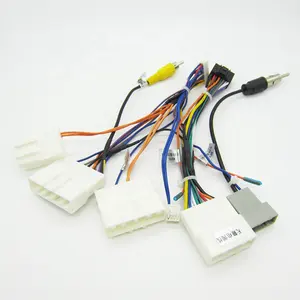 Arnés de cables para coche y motocicleta, ensamblaje automotriz de cableado eléctrico, oem, conectores de cableado automotrices personalizados