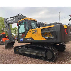 Excavatrice Volvo EC240D 2023 utilisée Corée 24ton pompe moteur à noyau de pelle rétro hydraulique à chenilles moyennes pour les excavations de terrassement - Product Image 1